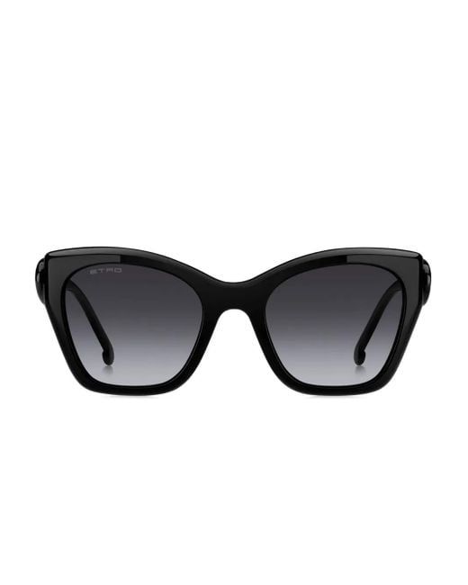 Etro Black Paisley Sunglasses