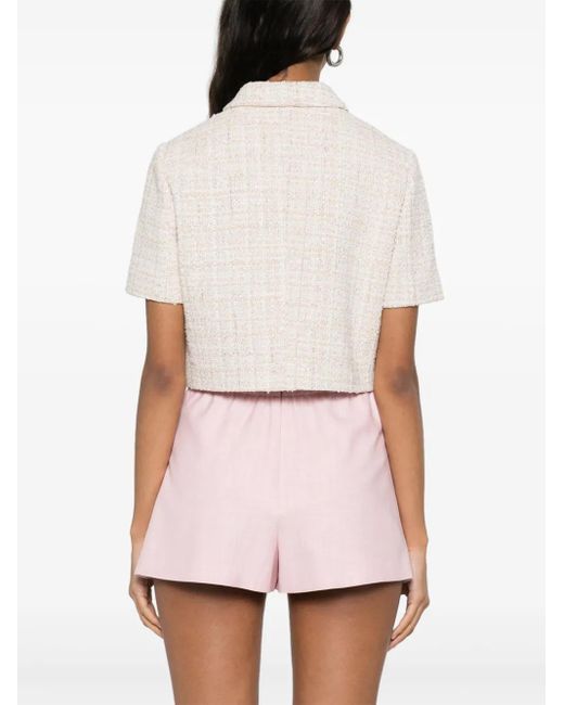 Maje Natural Tweed-Jacke