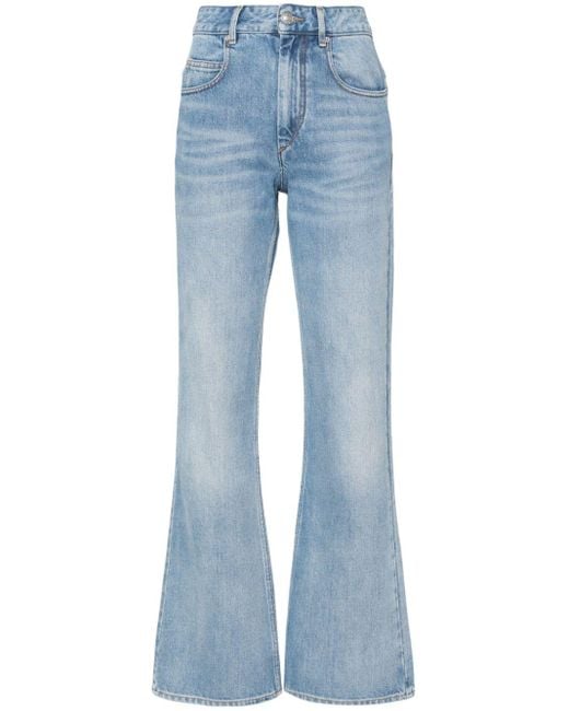 Isabel Marant High Waist Jeans in het Blue