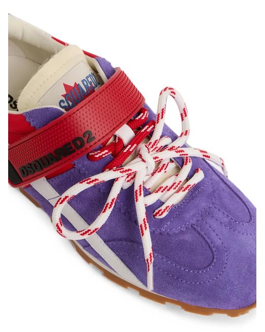 DSquared² Red Dc-642 Sneakers