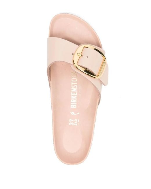 Birkenstock Pink Madrid Leather Sandals
