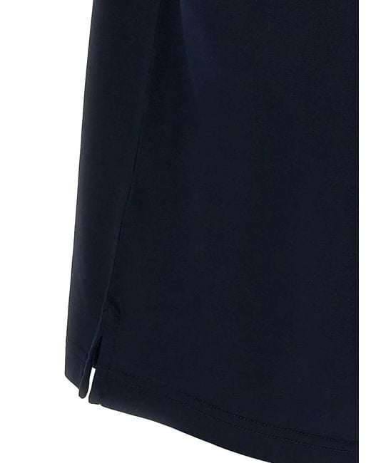 Pal Zileri Blue Three-Button Polo Shirt for men