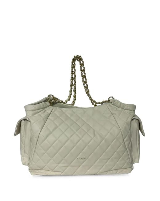 Avenue Gray Gesteppte Jamila Schultertasche