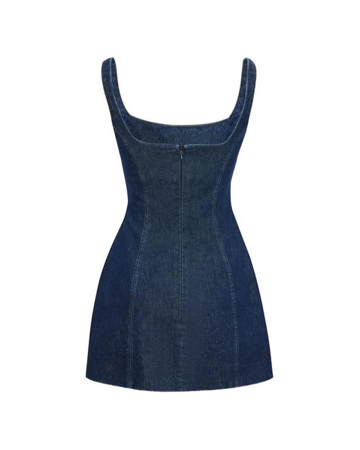 Occleus Blue Foster Mini Dress
