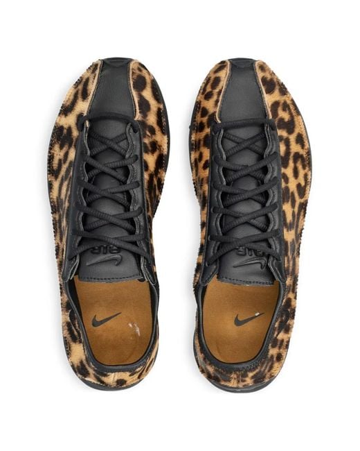 Nike White Air Superfly Lx Leopard-Pattern Sneakers