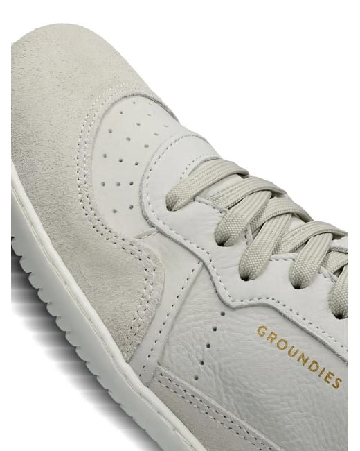 Groundies White Nova Go1 Sneakers