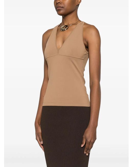Max Mara Natural Viscose Blend Top