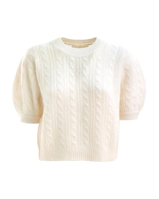 Maglione Con Maniche A Palloncino di Lisa Yang in White