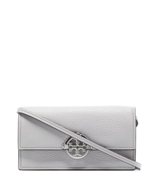 Tory Burch Miller Crossbody Bag in Gray Lyst