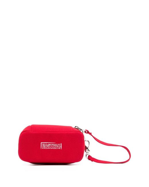 Eastpak Red X Kris Van Assche Logo-print Bag