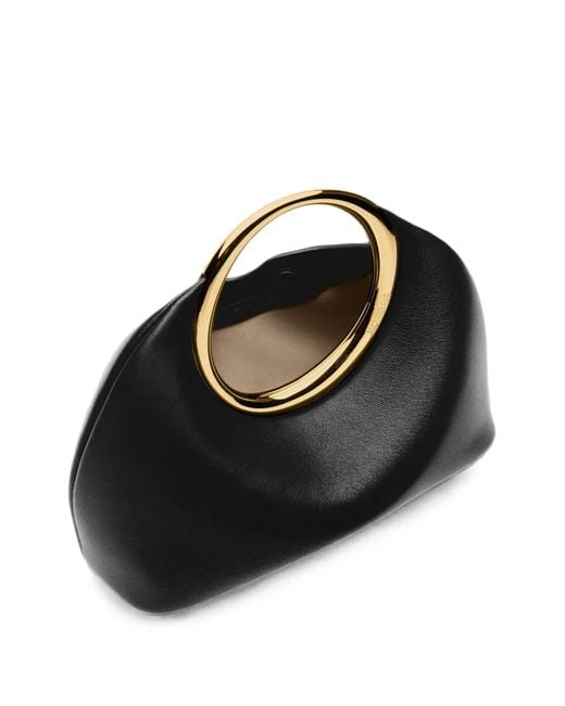 Jacquemus Black Le Petit Calino Leather Clutch