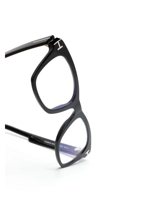 Tom Ford Black Square-Frame Optical Glasses