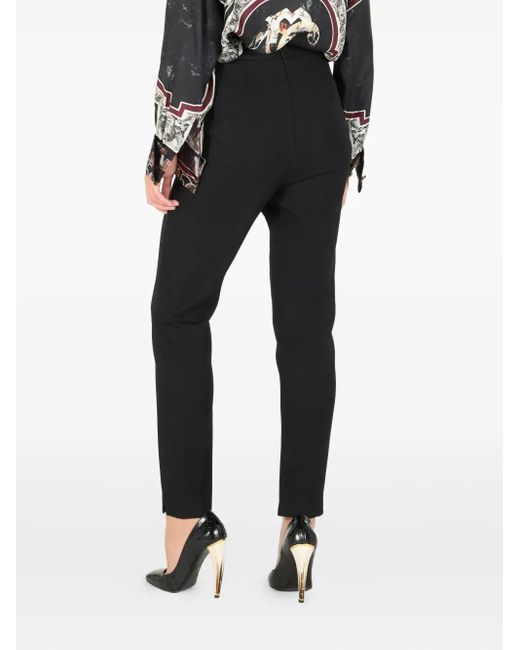 Roberto Cavalli Wollen Broek in het Black