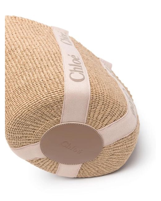 Chloé Natural Chloã Neutrals Tote Bags