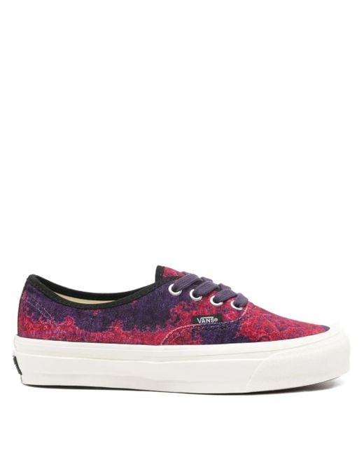 Vans Purple Authentic Lx 44 Sneakers