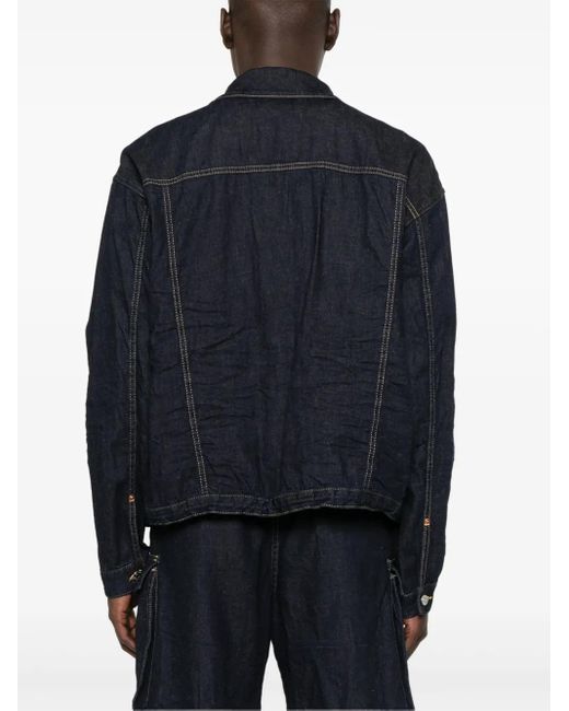 Giacca-Camicia di DSquared² in Blue da Uomo