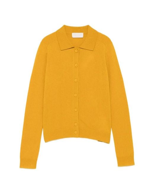 iBlues Button-Up Vest in het Yellow