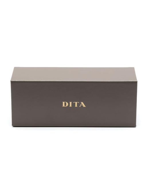 Dita Eyewear Pink Grand-Imperyn Sonnenbrille mit geometrischem Gestell