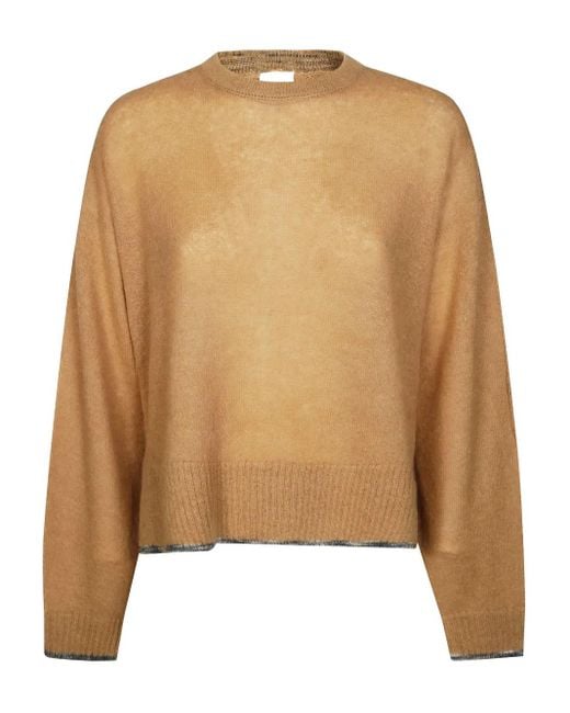 C.t. Plage Natural Crew-Neck Knitwear