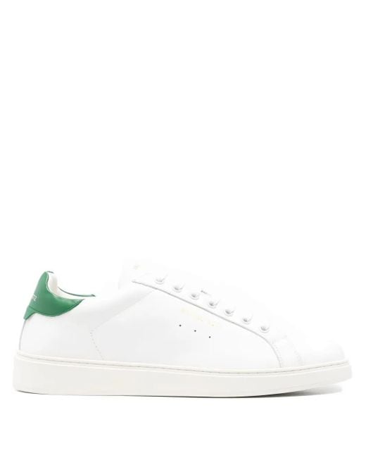 メンズ Manuel Ritz Leather Sneakers White