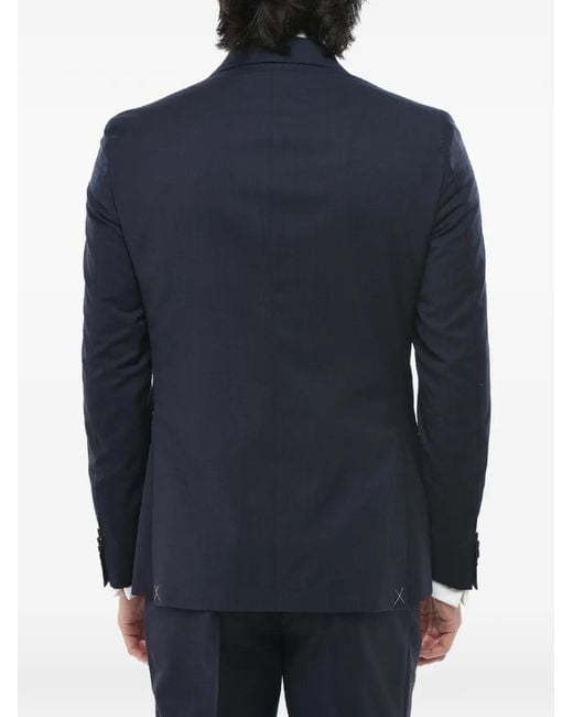 Corneliani Blue Single-Breasted Suit for men
