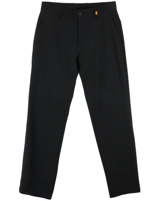 Save The Duck Black Colt Straight Leg Trousers for men