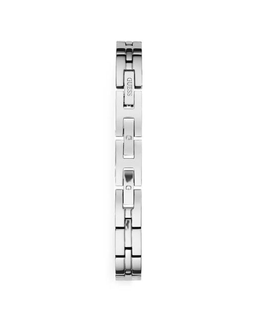 Guess White Logo-Detail 27Mm Watch
