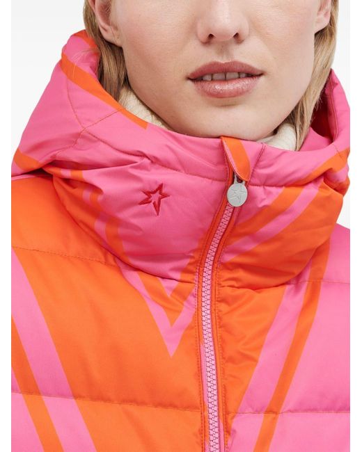 Flare top down jacket