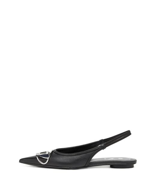 DIESEL Black D-Venus Ballerina Shoes