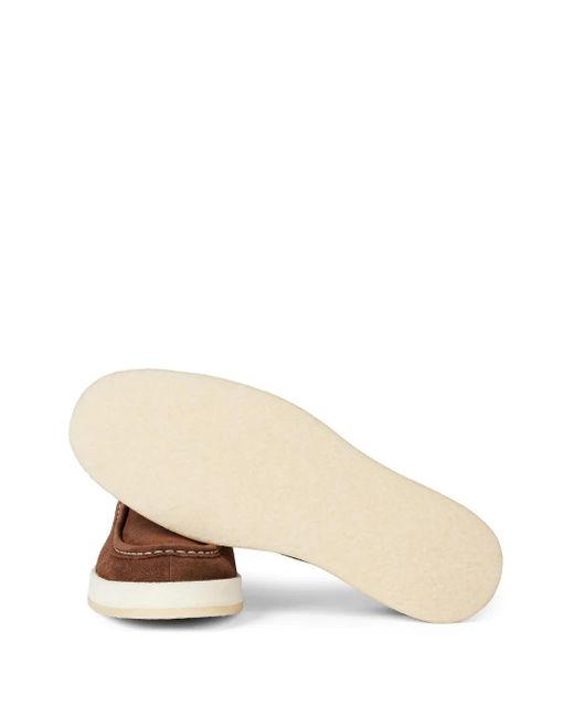 Paul Smith Brown Suede Derby Shoes for men
