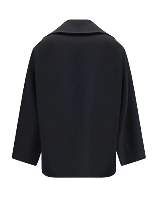 Saint Laurent Blue Caban Coat