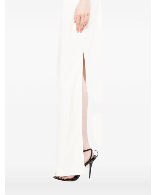 Tom Ford White Robe Caraco