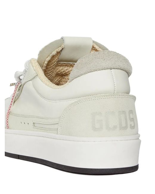 Gcds White Bucket Bow Sneakers