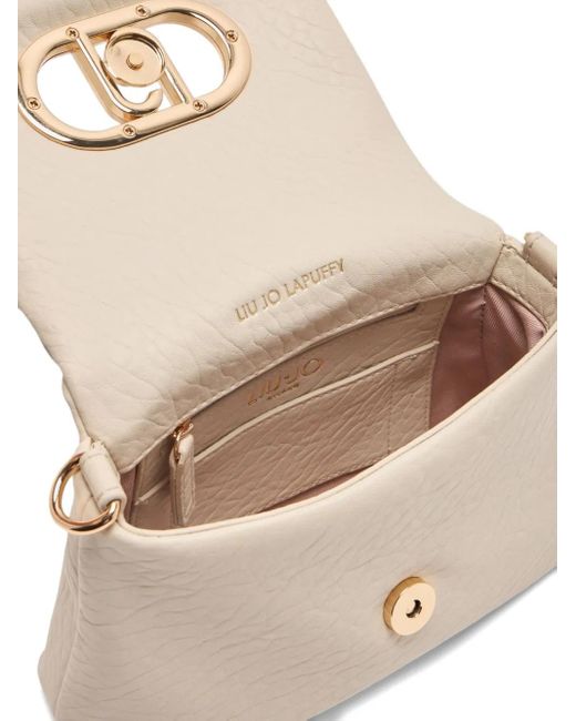 Liu Jo Metallic Small Lapuffy Chain-Strap Shoulder Bag