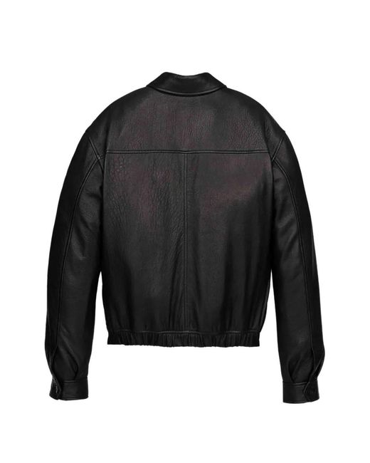 Saint Laurent Black Flap-Pocket Jacket for men