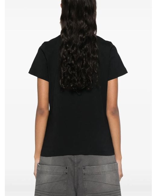 Moschino Black Logo-Print T-Shirt