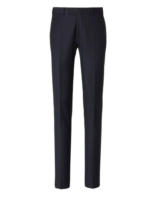 SCABAL® Blue Wool Trousers for men