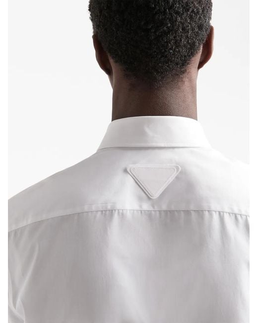 Camicia di Prada in White da Uomo