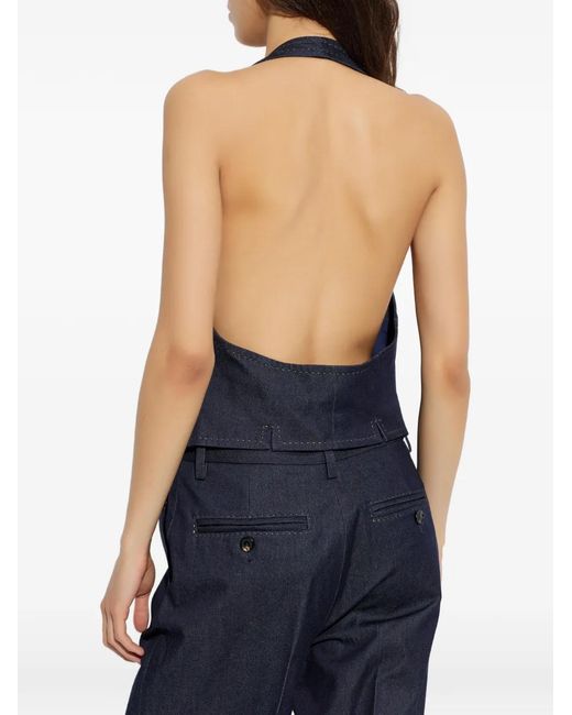 DSquared² Blue Wash Denim Suit