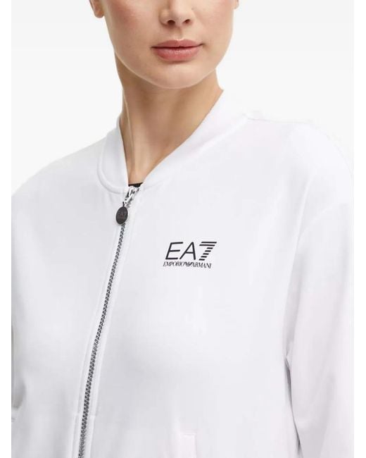 Tuta Intera Con Zip di EA7 in White