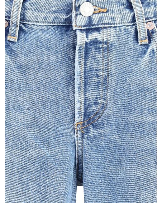 Agolde Blue Five-Pocket Jeans