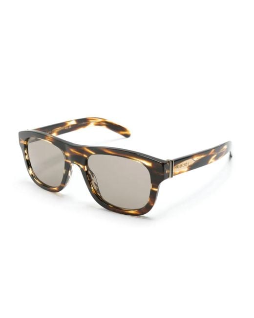 Gucci Brown Square-Frame Sunglasses for men