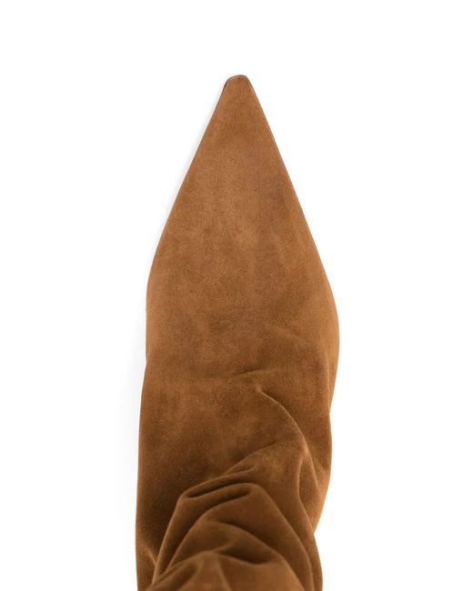 Rejina Pyo Brown 60Mm Slouchy Boots