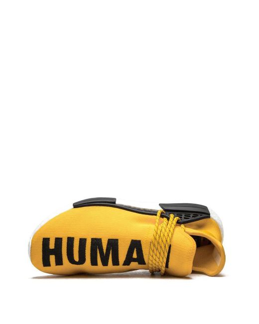 human race shoes mens yellow