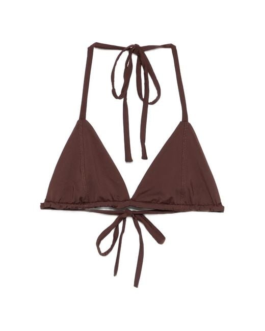 Myra Swim Brown Vera Triangle Bikini Top