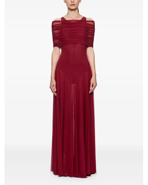 Atu Body Couture Layered Mesh Dress