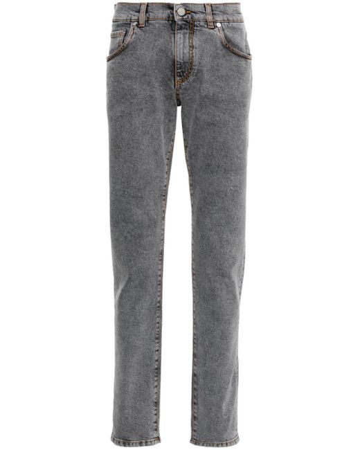 Etro Jeans Met Toelopende Pijpen in het Gray voor heren