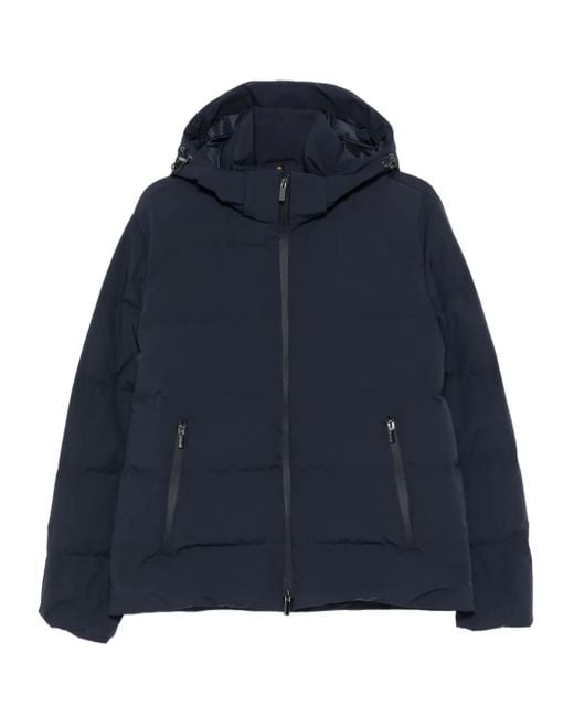 Paul & Shark Gesteppte Kapuzenjacke in Blue für Herren