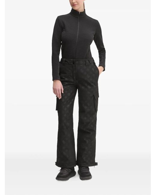 Guess Cargo Skibroek Met Logoplakkaat in het Black