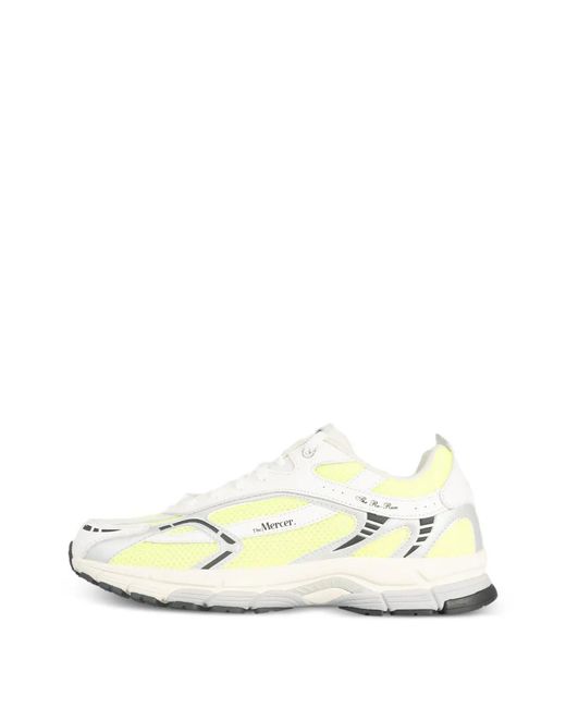 The Mercer Brand White Lace-Up Sneakers for men